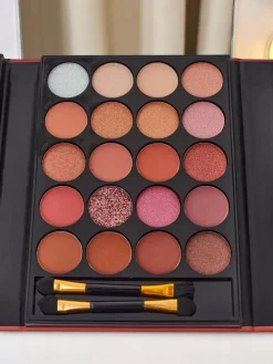 Oczy^Royalfashion ANYLADY Kompaktowa paletka do makijażu - cienie, konturowanie, usta- 32 odcienie