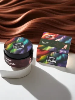 Włosy^Royalfashion Aurelia Formbo Brown Hair Clay – stylizująca brązowa glinka do stylizacji włosów brązowy