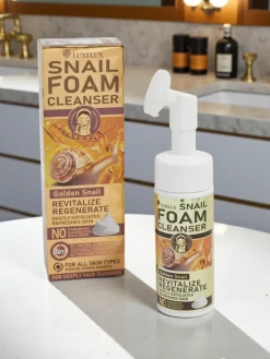 Twarz^Royalfashion Aurelia Golden Snail Pianka Oczyszczajaca z Mucyna 150ml Luksusowa