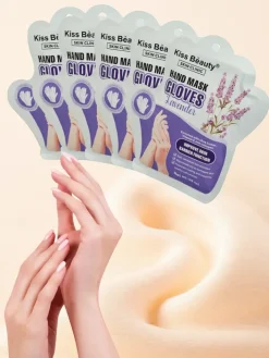 Dłonie^Royalfashion Aurelia Hand Mask Gloves Lavender - Nawilżające rękawiczki do dłoni 30 g