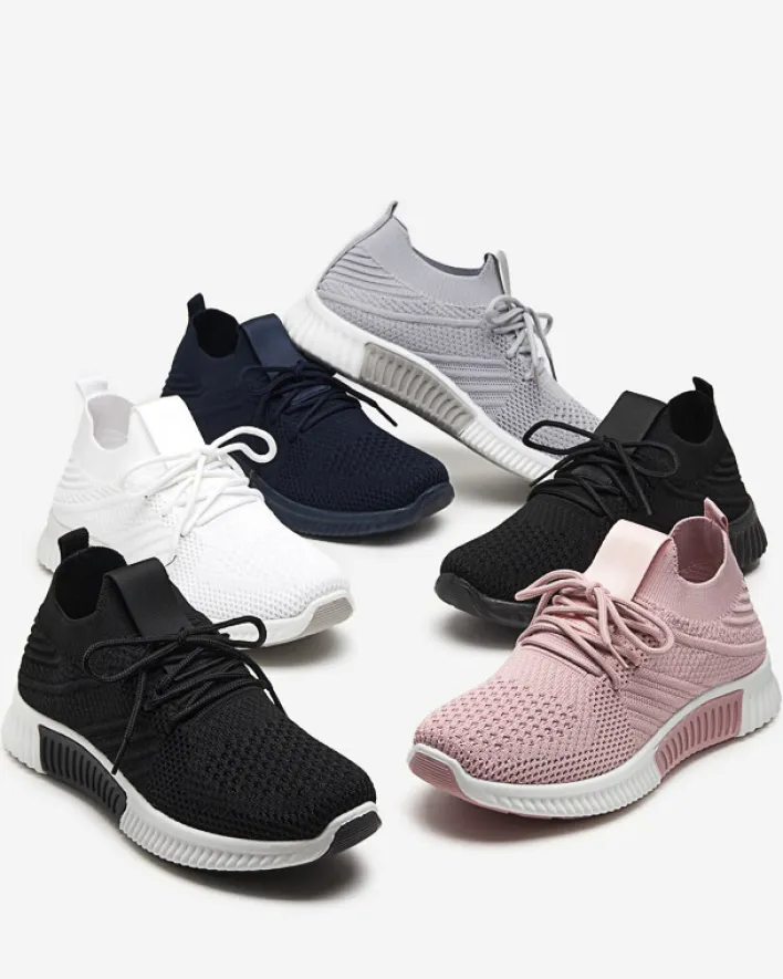 Bieganie, Ćwiczenia I Trening^Royalfashion Białe damskie buty sportowe Merisal - Obuwie biały