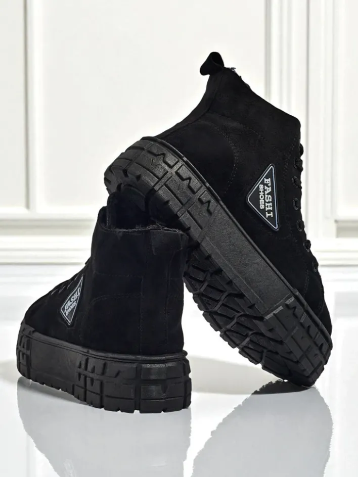 Botki Z Grubym Ociepleniem|Botki Na Platformie^Royalfashion Calzature Fashi Mykonos czarny