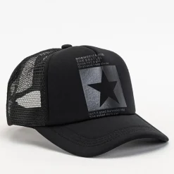 Czapki|Czapki I Kapelusze^Royalfashion Czarna czapka z daszkiem unisex - Akcesoria czarny