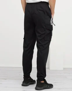 Spodnie^Royalfashion Czarne męskie spodnie dresowe - Odzież czarny