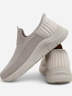 Ugc|Bieganie, Ćwiczenia I Trening^Royalfashion Damskie sneakersy Livia Bianco – siateczkowe buty na lato i wiosnę biały