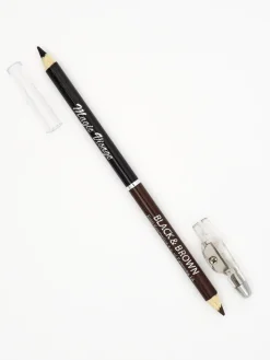 Oczy^Royalfashion Dwukolorowa kredka do brwii z temperówką Brow Duo Shade