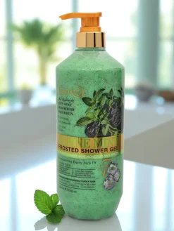 Ciało^Royalfashion Żel pod prysznic z Miętą peelingujący- nawilżający i przeciwstarzeniowy