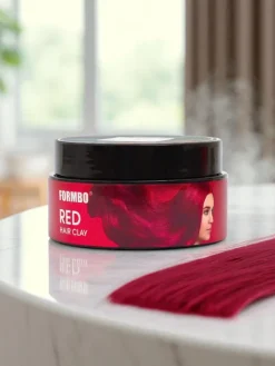 Włosy^Royalfashion Formbo Aurora Rosso – Czerwona Glinka do Włosów Inspirowana Italica czerwony