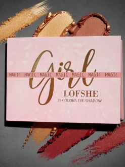 Oczy^Royalfashion Girl Magic Paletka 35 cieni do powiek z brokatem i matem Golden Chocolate Fudge