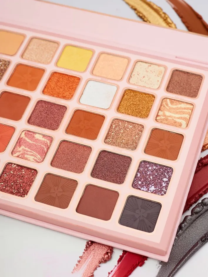 Oczy^Royalfashion Girl Magic Paletka 35 cieni do powiek z brokatem i matem Golden Chocolate Fudge