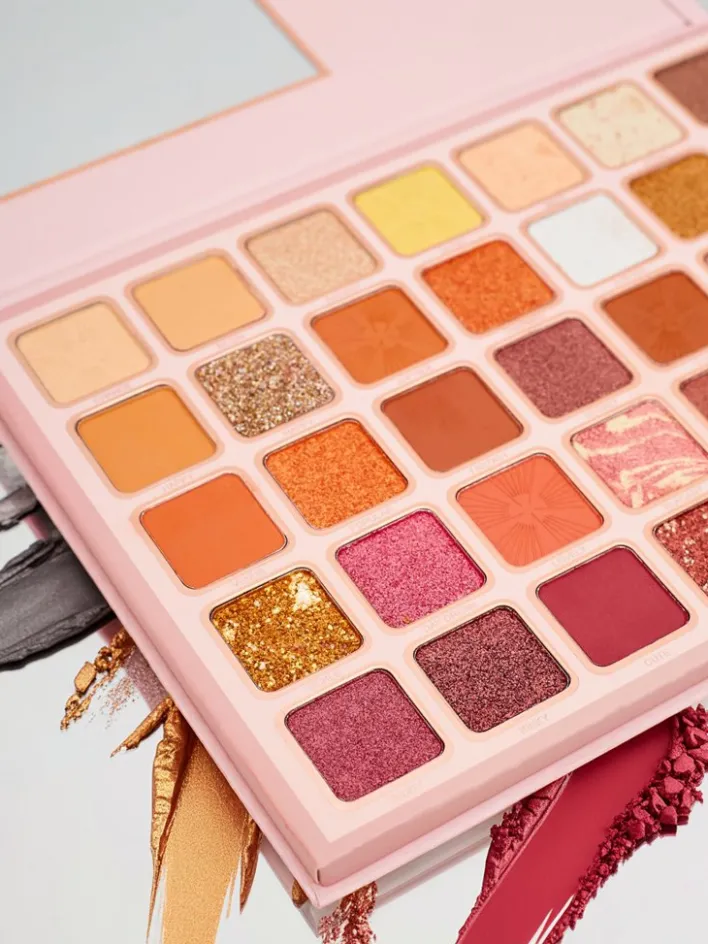 Oczy^Royalfashion Girl Magic Paletka 35 cieni do powiek z brokatem i matem Golden Chocolate Fudge