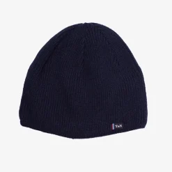 Czapki^Royalfashion Granatowa męska ocieplana czapka - Akcesoria Granatowy