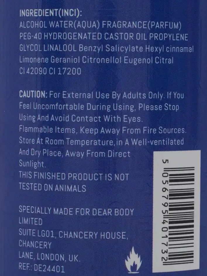 Zapachy Męskie|Zapachy^Royalfashion Inspirowana Mgiełka do ciała męska 250 ml