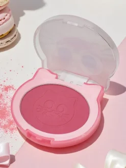 Twarz^Royalfashion Kevin&Coco Cat Toast Blush Prasowany róż do policzków Malina