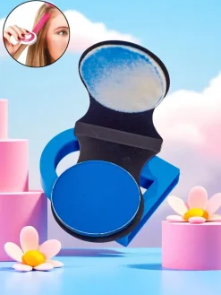 Włosy^Royalfashion Kreda do kolorowania włosów Blue niebieski