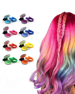 Włosy^Royalfashion Kreda do kolorowania włosów Orange pomarańczowy