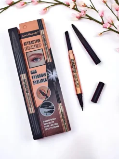 Oczy^Royalfashion Kredka do brwii i eyeliner w jednym Soft Brown