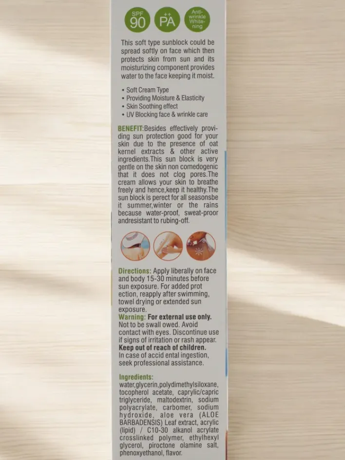 Ciało^Royalfashion Krem przeciwsłoneczny 90 SPF 80ml