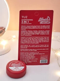 Twarz^Royalfashion Kremowy róż do policzków w słoiczku Pinky Coral