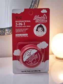 Twarz^Royalfashion Kremowy róż do policzków w słoiczku Rosy Cheek