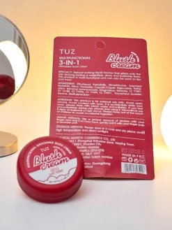 Twarz^Royalfashion Kremowy róż do policzków w słoiczku Rosy Cheek