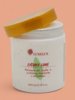 Ciało^Royalfashion Luxelux LYCHEE LIME Balsam do ciała z zieloną herbatą i miodem 250 ml