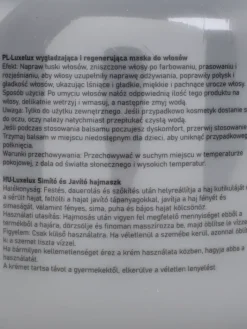 Włosy^Royalfashion Luxelux Maska do włosów przeciw łamaniu 800 ml