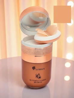 Twarz^Royalfashion LUXELUX Podkład do twarzy Krem BB Butterfly Puff Beige