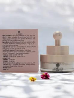 Twarz^Royalfashion Luxelux Puder sypki z gąbeczką do twarzy 01 13,5 g