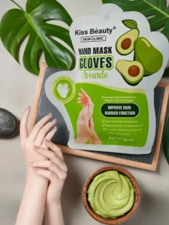 Dłonie^Royalfashion Maska do rąk - rękawiczki o zapachu Awokado