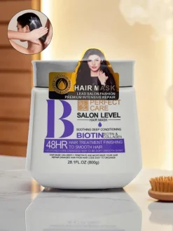 Włosy^Royalfashion Maska do włosów Biotin Collagen Perfect Care Athena – głęboka regeneracja 800g