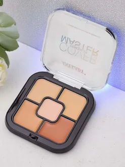 Twarz^Royalfashion Matująca i wodoodporna Paletka konturująca 5 korektorów w odcieniu nude 03