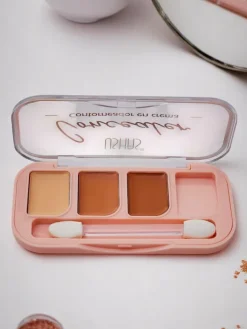 Twarz^Royalfashion Matująca Paletka konturująca 3 odcienie Cashmere Cocoa