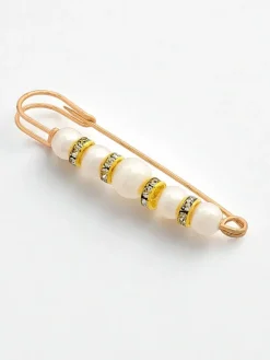 Biżuteria^Royalfashion Ozdobna broszka damska z perełkami Anthea Aurelia