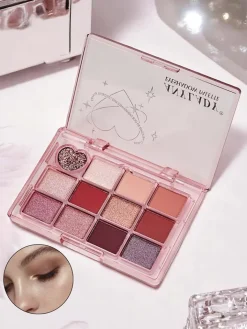 Oczy^Royalfashion Paletka 12 cieni do powiek Ruby Glamour