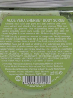 Ciało^Royalfashion Peeling do ciała z aloesem 350ml