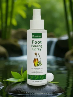 Ciało^Royalfashion Peeling w sprayu do stóp z Olejkiem Drzewnym Herbacianym