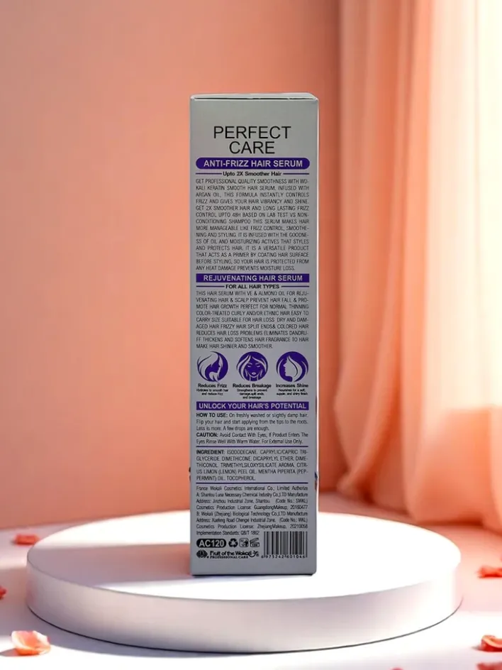 Włosy^Royalfashion PERFECT CARE Serum do włosów na bazie biotyny- przyśpiesza porost, zagęszcza i zapobiega wypadaniu