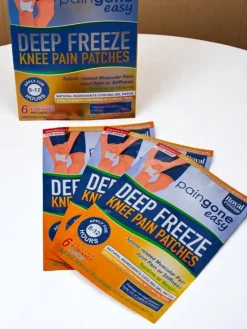 Higiena I Zdrowie^Royalfashion Plastry przeciwbólowe mrożące na kolana (6 szt.)