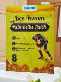 Higiena I Zdrowie^Royalfashion Plastry przeciwbólowe z jadem pszczelim 8 sztuk