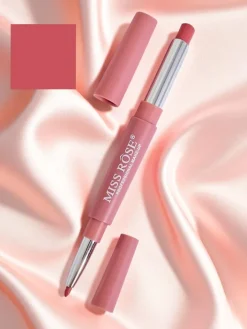 Usta^Royalfashion Pomadka do ust w sztyfcie i konturówka 2w1 Rose Nugat