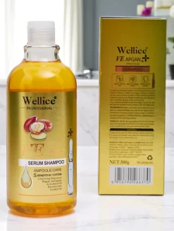 Włosy^Royalfashion Profesjonalny szampon do włosów z olejem arganowym- Intensywne nawilżenie i wygładzenie włosów 5w1