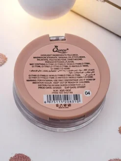 Twarz^Royalfashion Queen Prasowany rozświetlacz do twarzy Sunset Kiss