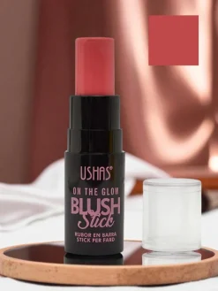 Twarz^Royalfashion Róż do policzków z gąbeczką kolor Pink Coral