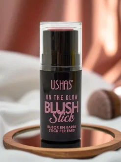 Twarz^Royalfashion Róż do policzków z gąbeczką kolor Pink Coral