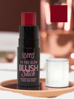 Twarz^Royalfashion Róż do policzków z gąbeczką kolor Rosy Cheek