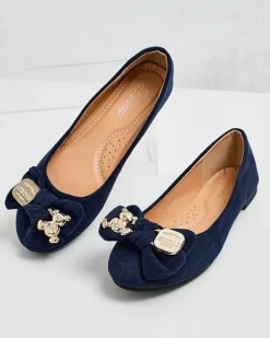 Baleriny Klasyczne^Royalfashion Baleriny damskie Renolli Ecru