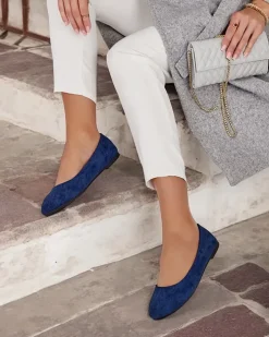 Baleriny Klasyczne^Royalfashion Baleriny damskie Renu Ecru