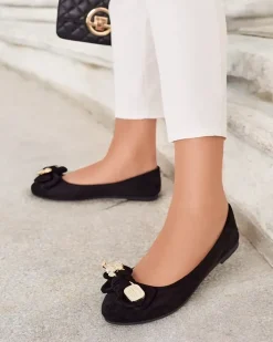 Baleriny Klasyczne^Royalfashion Baleriny damskie Renolli czarny