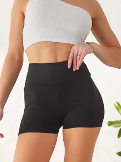 Szorty|Krótkie Spodenki^Royalfashion Bawełniane krótkie spodenki damskie sportowe legginsy